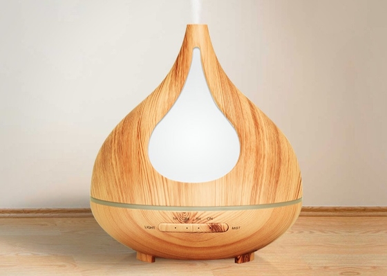 Minitischplatten-USB Holzkorn 200ML tragbarer elektrischer Ultraschallduft-Diffusor des aroma-ätherischen Öls
